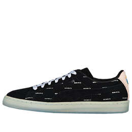 PUMA: Чёрные кроссовки  Suede