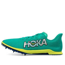 Hoka One One: Зелёные кроссовки 