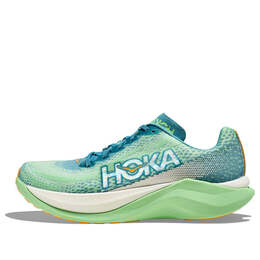 Hoka One One: Зелёные кроссовки 