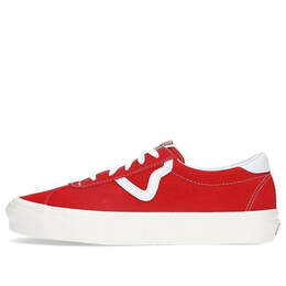 Vans: Красные кроссовки 
