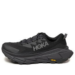 Hoka One One: Чёрные кроссовки 