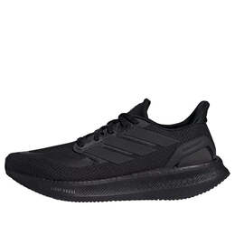 Adidas: Чёрные кроссовки  PureBoost
