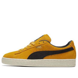 PUMA: Жёлтые кроссовки  Suede Classic