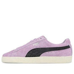 PUMA: Фиолетовые кроссовки  Suede