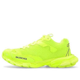 Balenciaga: Жёлтые кроссовки  Track