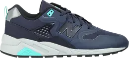 New Balance: Синие кроссовки 