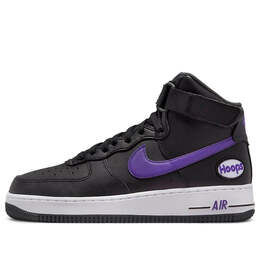 Nike: Чёрные кроссовки  Air Force 1 High