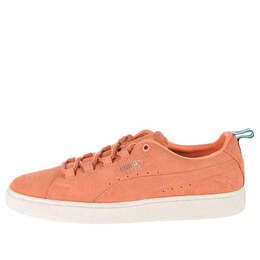 PUMA: Оранжевые кроссовки  Suede