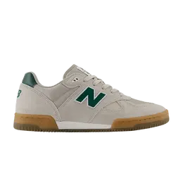New Balance: Зелёные кроссовки 
