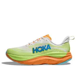 Hoka One One: Зелёные кроссовки 