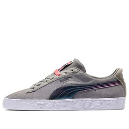 PUMA: Серые кроссовки  Suede
