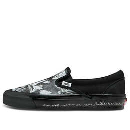 Vans: Чёрные кроссовки  Classic Slip On