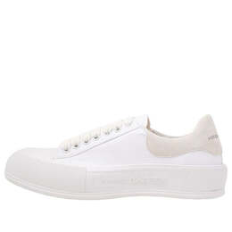 Alexander McQueen: Белые кроссовки  Deck Plimsoll