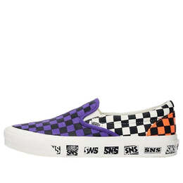 Vans: Фиолетовые кроссовки 