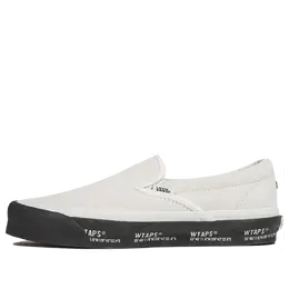 Vans: Белые кроссовки  Classic Slip On