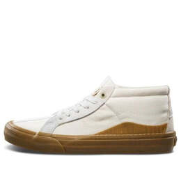 Vans: Белые кроссовки 