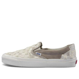 Vans: Белые кроссовки  Classic Slip On