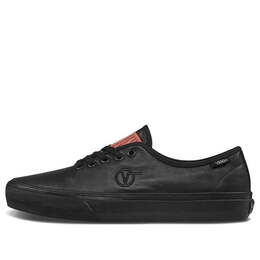 Vans: Чёрные кроссовки  Authentic