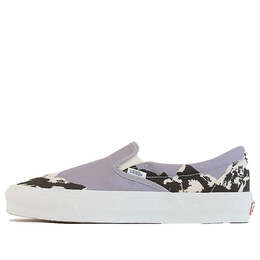 Vans: Фиолетовые кроссовки  Classic Slip On