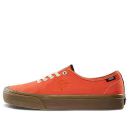 Vans: Оранжевые кроссовки  Authentic