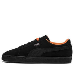 PUMA: Чёрные кроссовки  Suede Classic