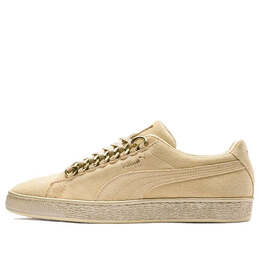 PUMA: Жёлтые кроссовки  Suede Classic