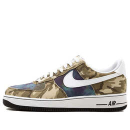 Nike: Зелёные кроссовки  Air Force 1 Low