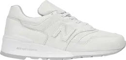 New Balance: Белые кроссовки  997