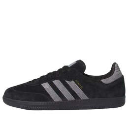Adidas: Чёрные кроссовки  Samba