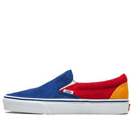 Vans: Красные кроссовки  Classic Slip On