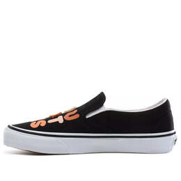 Vans: Чёрные кроссовки  Classic Slip On