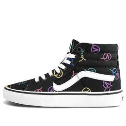 Vans: Чёрные кроссовки  Sk8-Hi