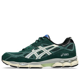 Asics: Зелёные кроссовки  Gel