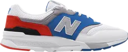 New Balance: Белые кроссовки  997