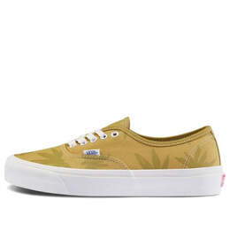 Vans: Золотые кроссовки  Authentic LX