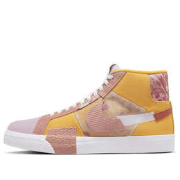 Nike: Розовые кроссовки  Blazer Mid Premium