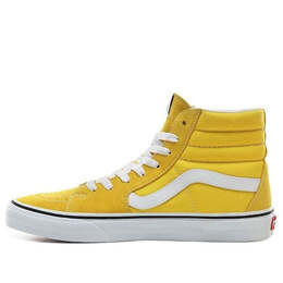 Vans: Жёлтые кроссовки  Sk8-Hi