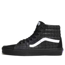 Vans: Чёрные кроссовки  Sk8-Hi