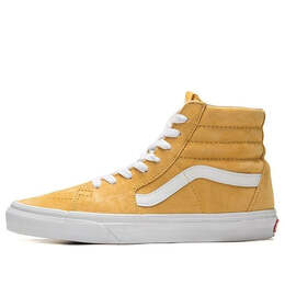 Vans: Жёлтые кроссовки  Sk8-Hi