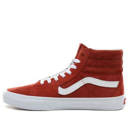 Vans: Красные кроссовки  Sk8-Hi