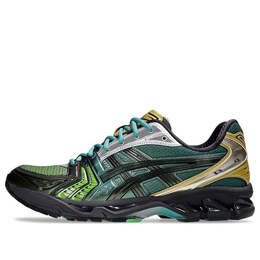 Asics: Зелёные кроссовки  Gel-Kayano 14