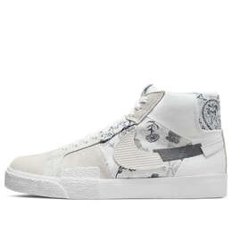 Nike: Белые кроссовки  Blazer Mid Premium