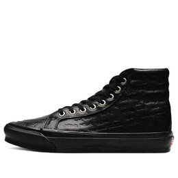 Vans: Чёрные кроссовки  SK8-Hi LX