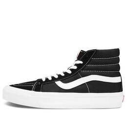 Vans: Чёрные кроссовки  SK8-Hi LX