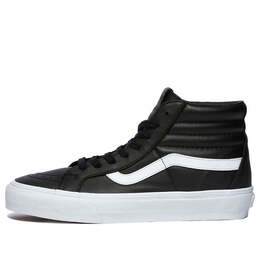 Vans: Чёрные кроссовки  Sk8-Hi Reissue VLT