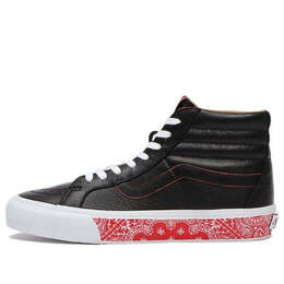 Vans: Чёрные кроссовки  SK8-Hi Reissue