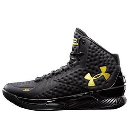 Under Armour: Чёрные кроссовки  Curry