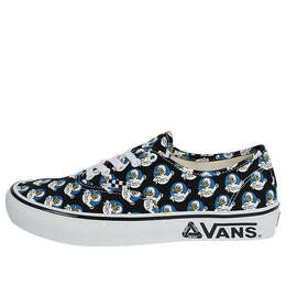 Vans: Чёрные кроссовки  Authentic