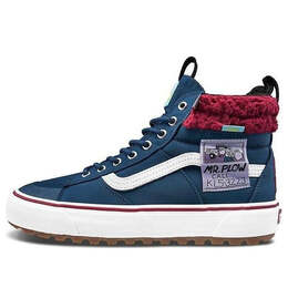 Vans: Синие кроссовки  Sk8-Hi