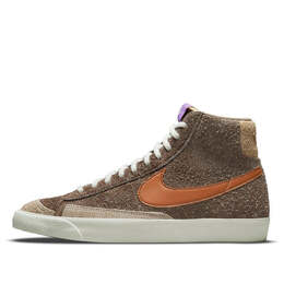 Nike: Тёмные кроссовки  Blazer Mid 77